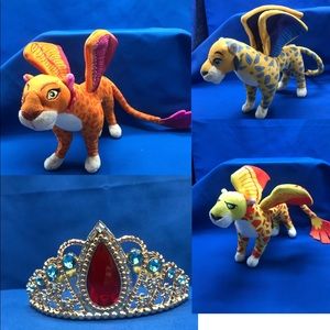 Elena of Avalor Disney Crown Plush jaguars Toys.